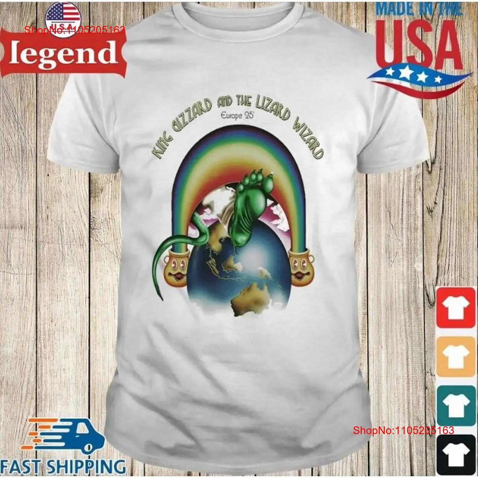 Men Fashion King - King Gizzard The Lizard Wizard Forest