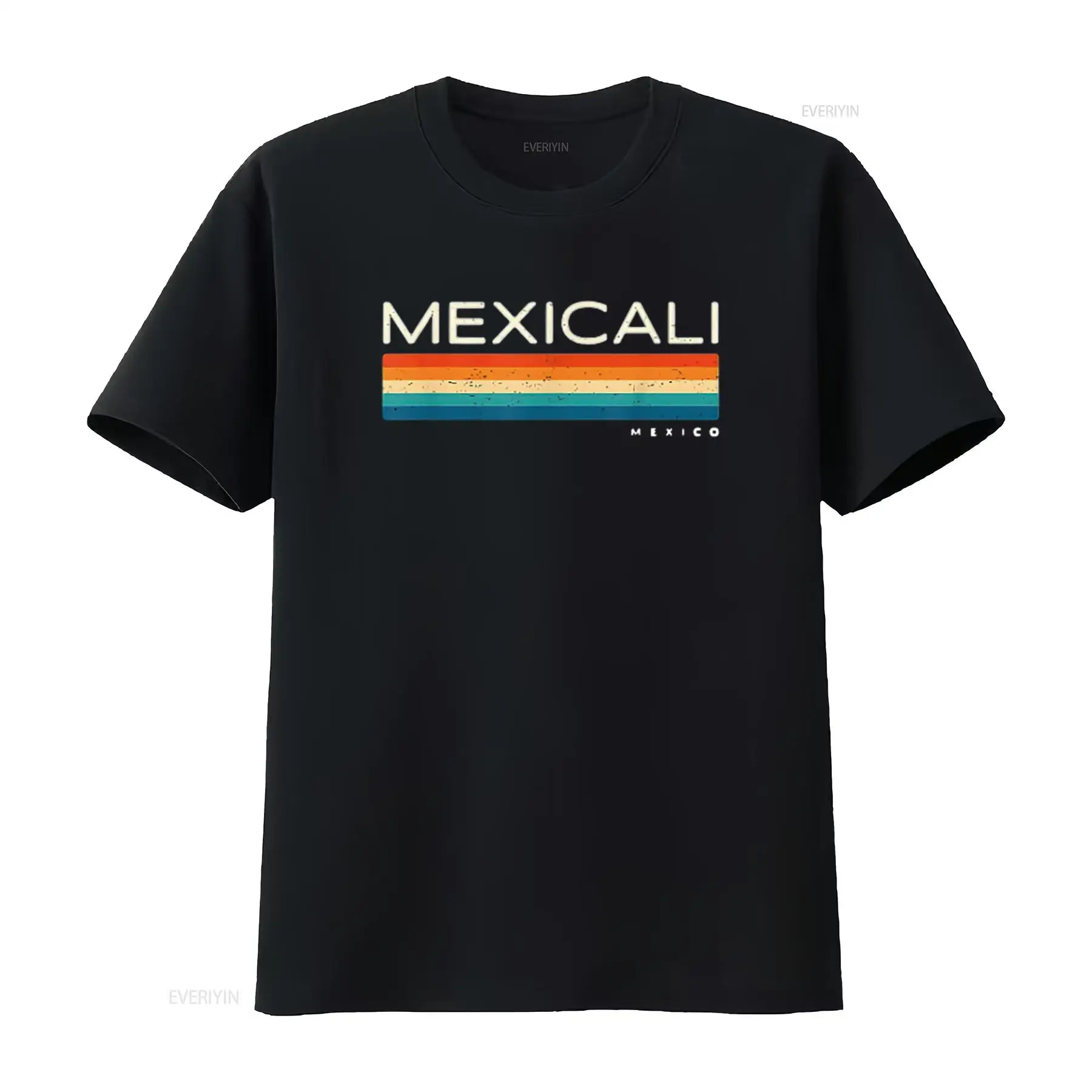 Mens Fashion Mexicali - Мексиканская Мексика Ретро Дизайн Женская Футболка