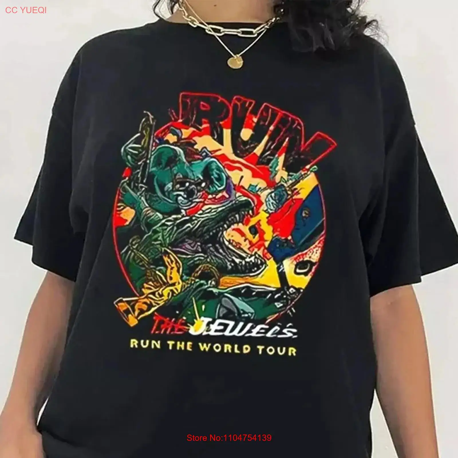 Mens Fashion World - Футболка Run The Jewels Band World