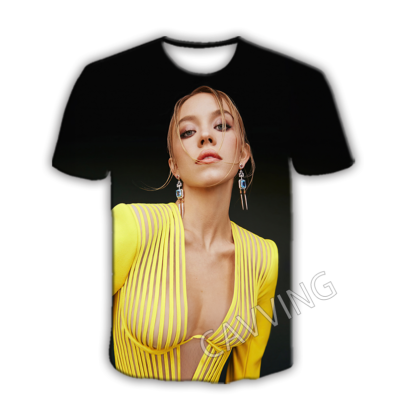 Men'S Fashion Sydney - Футболки с 3D-принтом Sydney Sweeney и