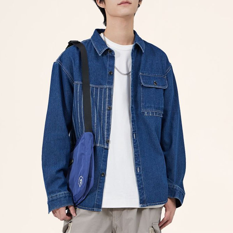 Men'S Fashion Now - Мужские корейские шикарные джинсовые куртки с