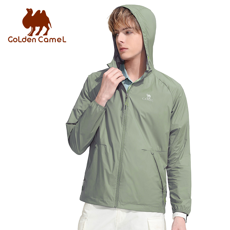 Corduroy Jacket Men - Мужская солнцезащитная одежда GOLDEN CAMEL: дышащие