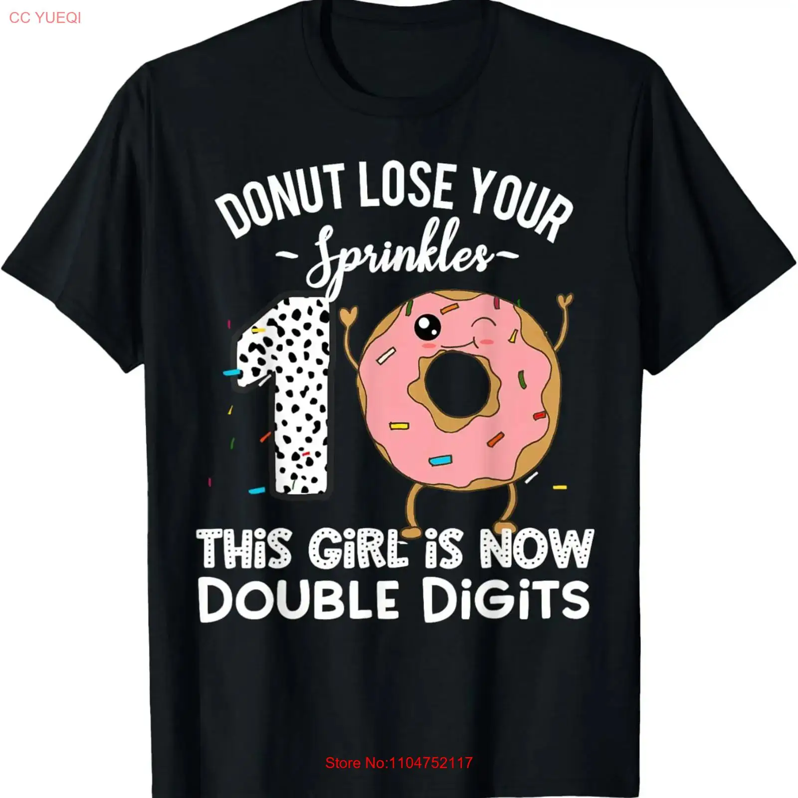 Men'S Fashion Now - Футболка с забавным принтом Donut 10th