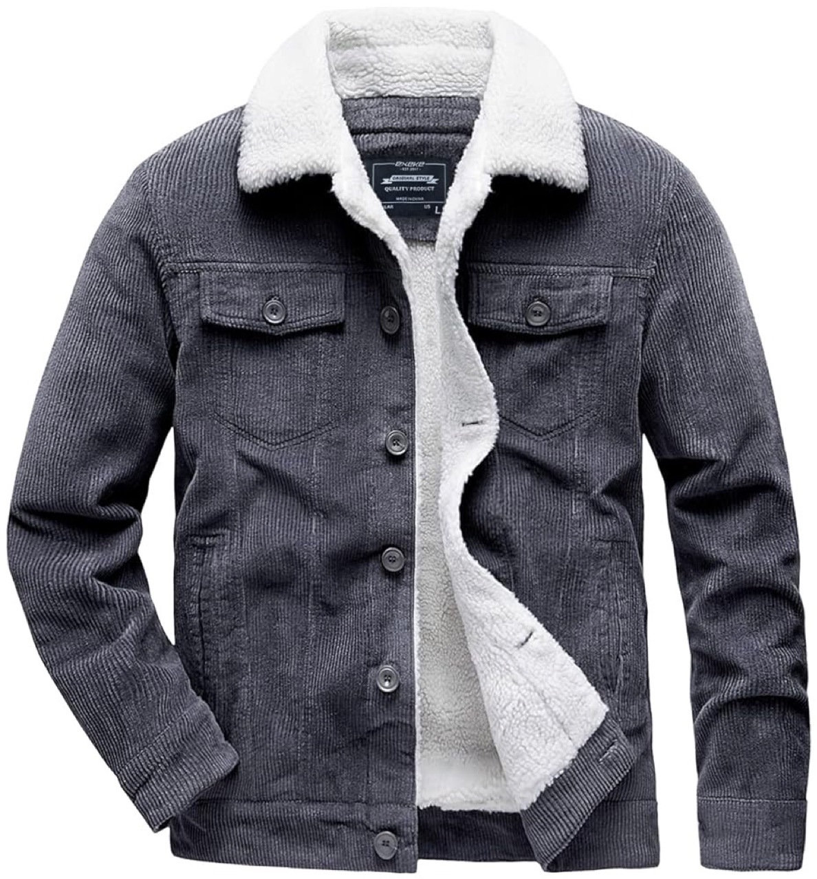 Зимняя вельветовая куртка мужс – обзор и цена Corduroy Jacket Men