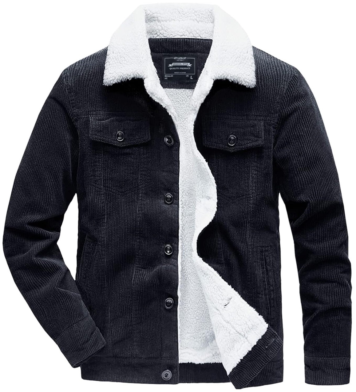 Зимняя вельветовая куртка мужс – обзор и цена Corduroy Jacket Men