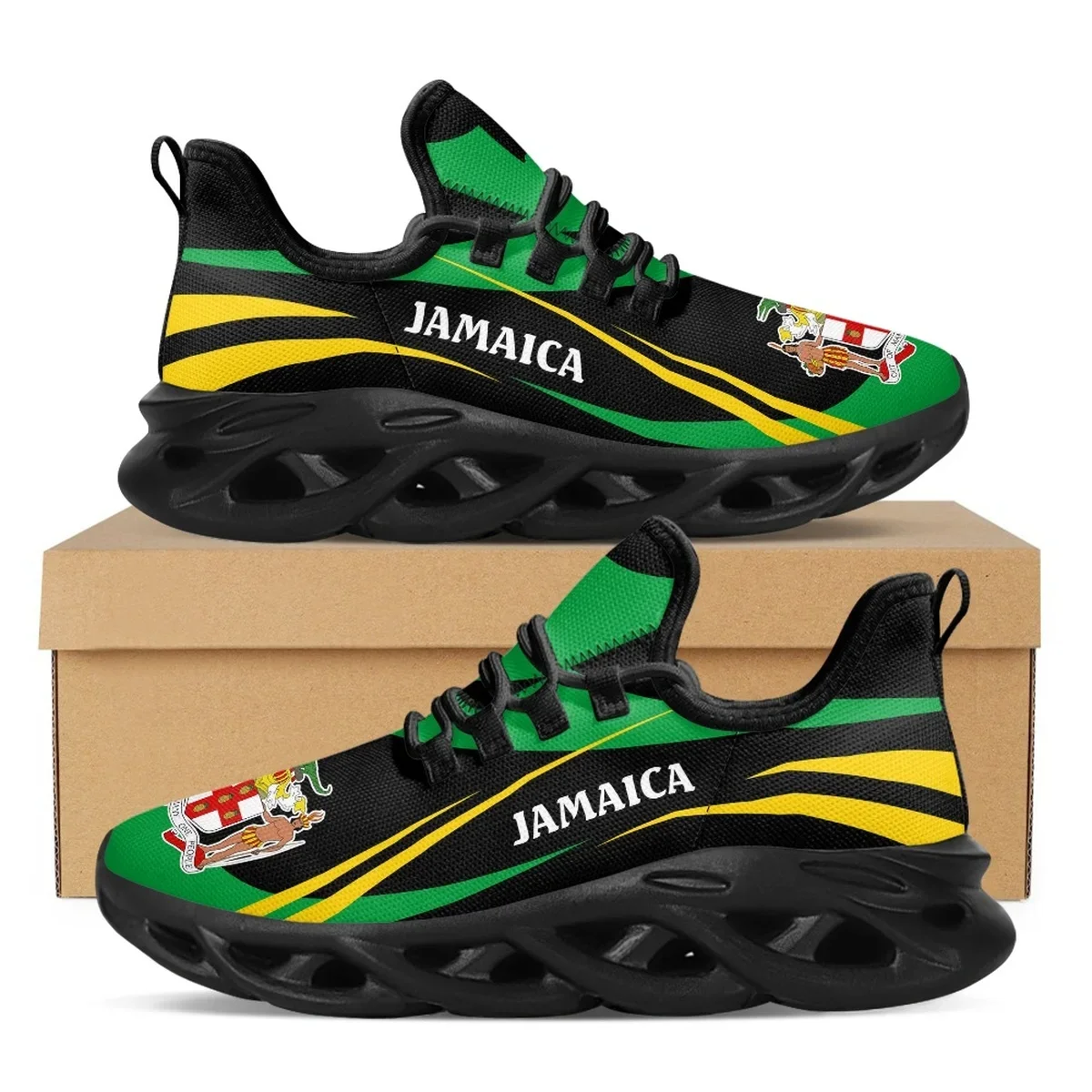 Обувь с принтом флага Ямайки,  – обзор и цена Men'S Fashion Running Shoes