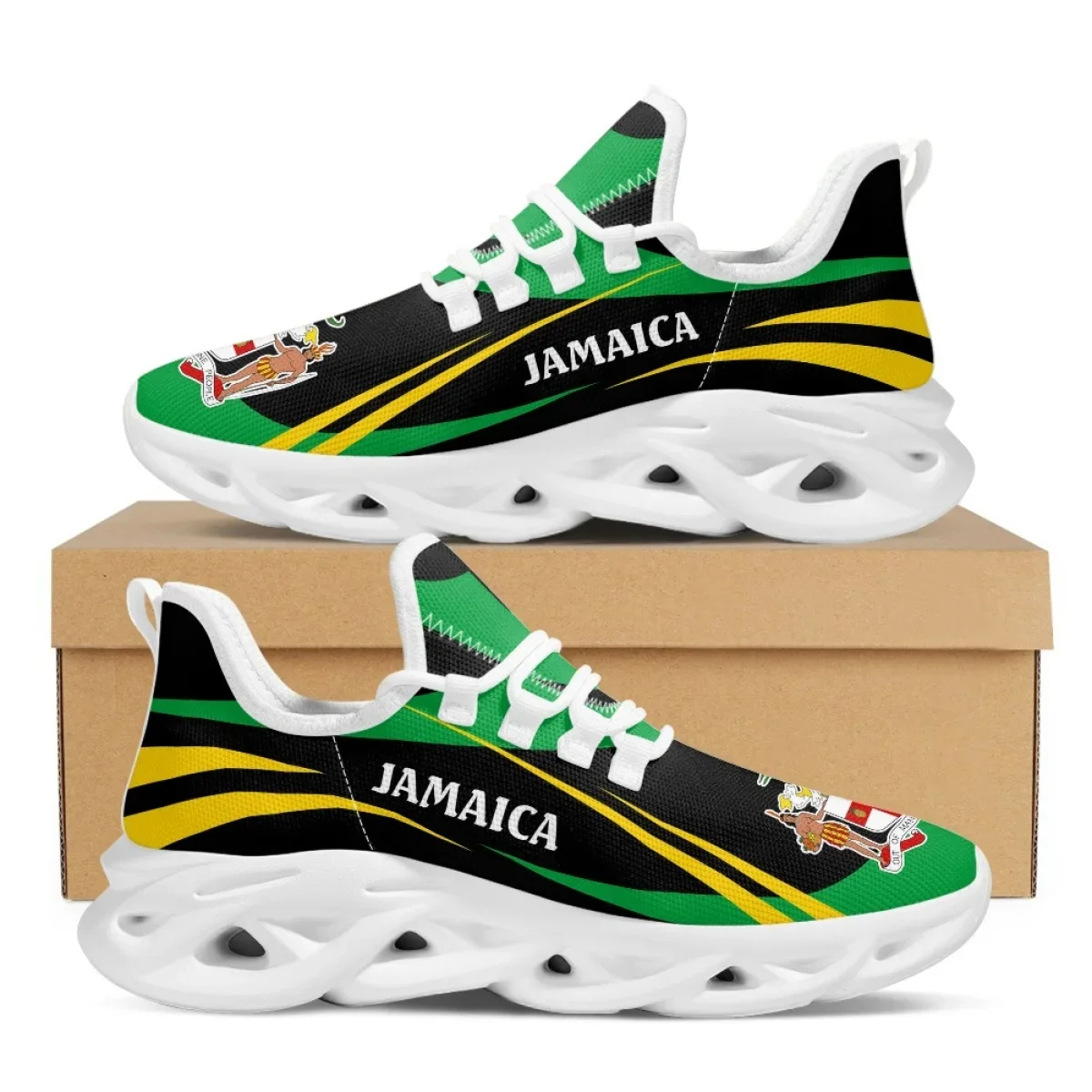 Обувь с принтом флага Ямайки,  – обзор и цена Men'S Fashion Running Shoes