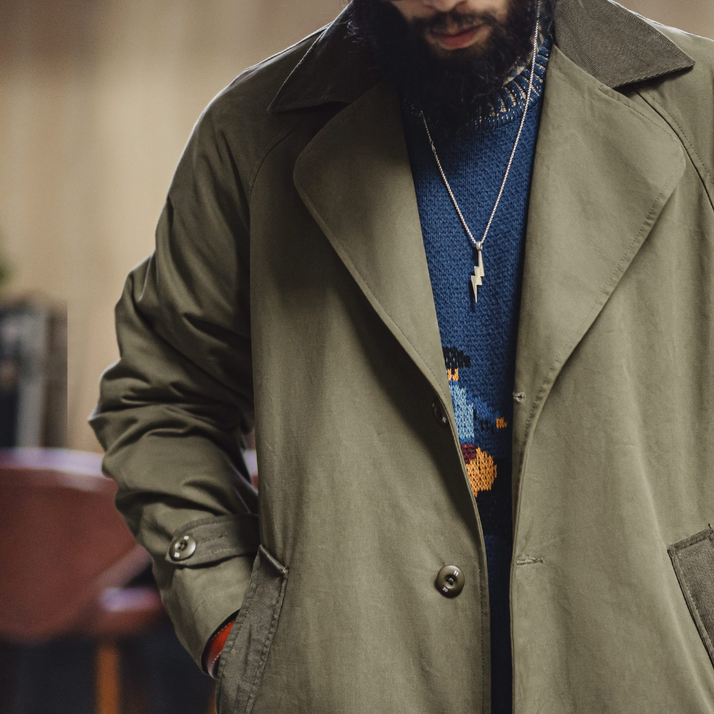 Мужское винтажное пальто Maden – обзор и цена Corduroy Jacket Men