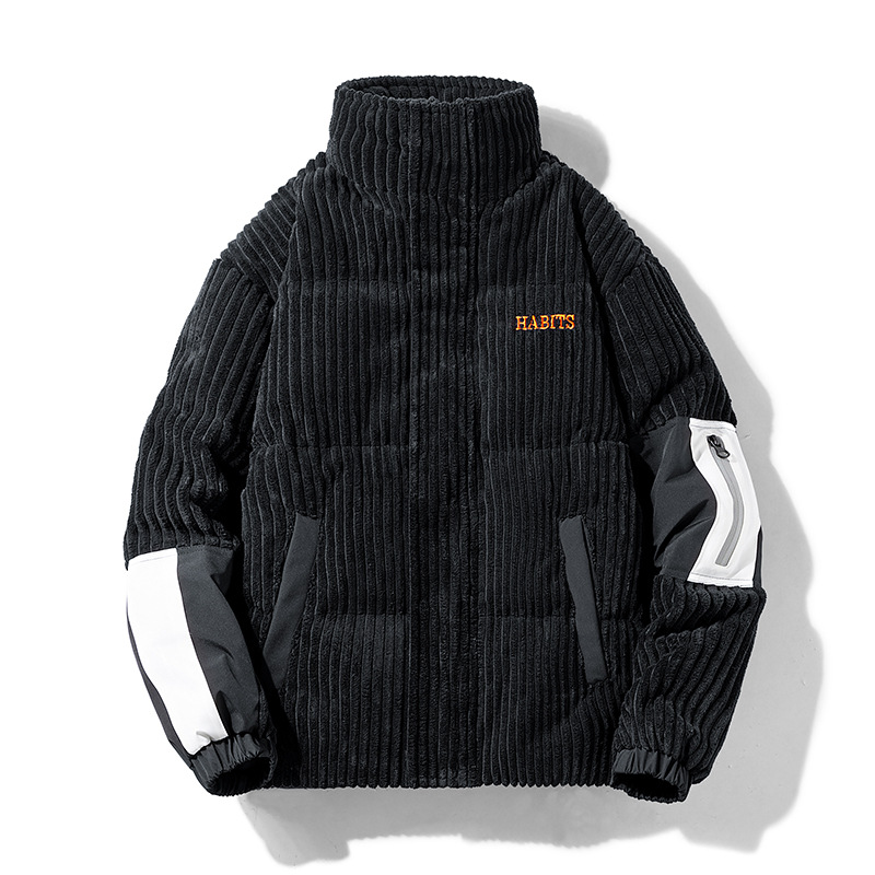 MAQVOB Высокое качество ЕС США – обзор и цена Corduroy Jacket Men